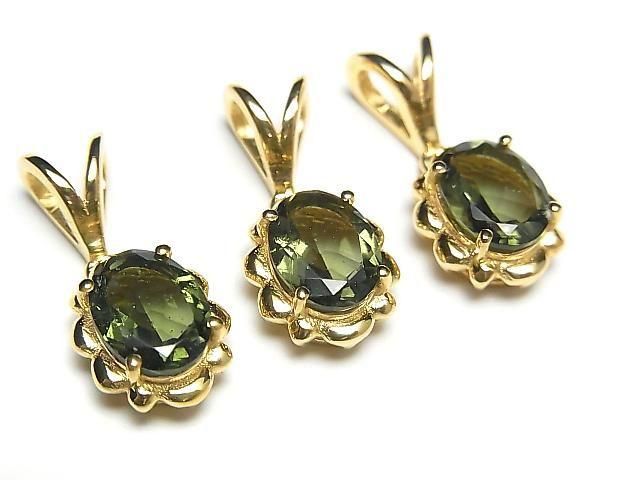 モルダバイトのジュエリー｜Kenkengems