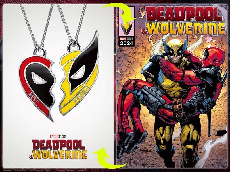 マーベルMARVEL デッドプール＆ウルヴァリン チェンジングカード
