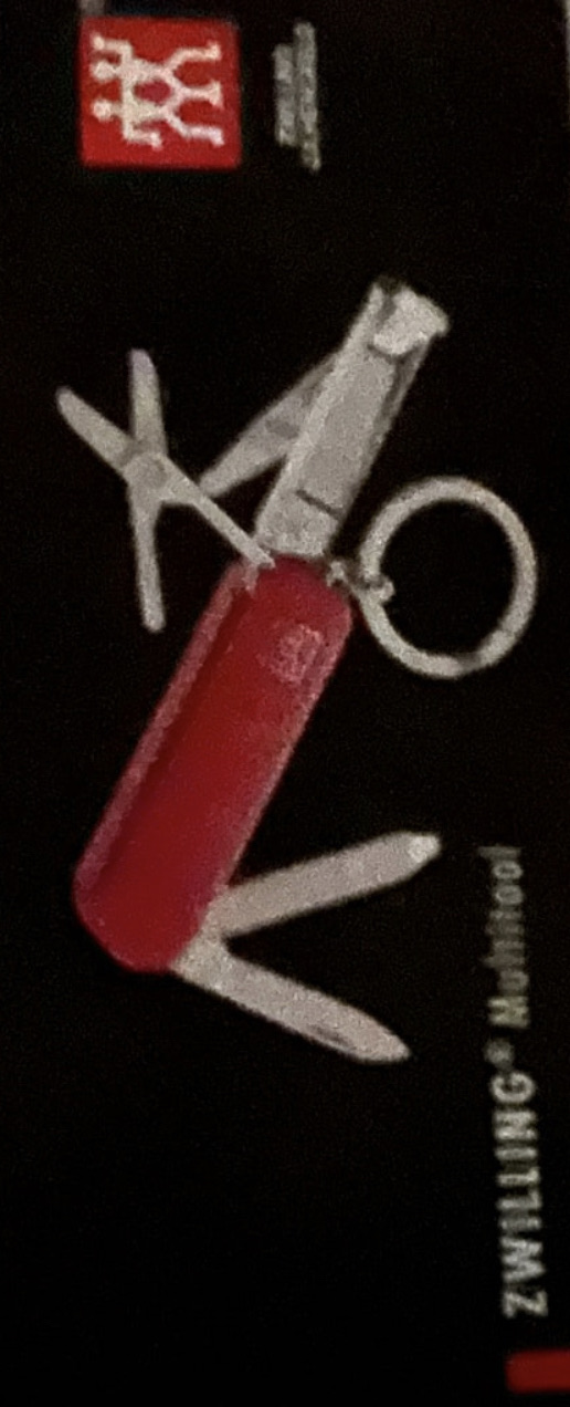 Zwilling マルチツール 爪切り ハサミ レッド - Weee!