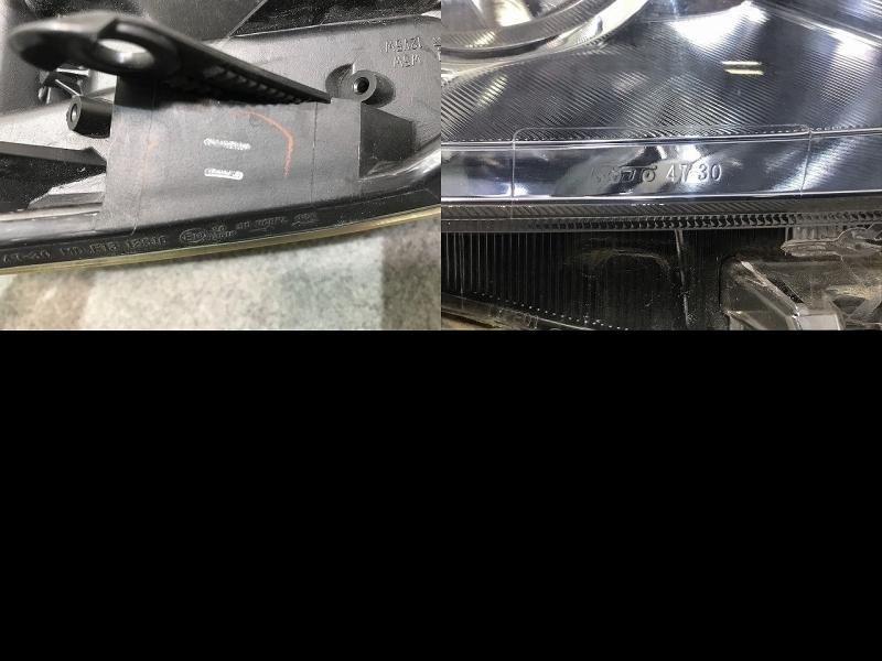 プリウス ZVW30 純正 前期 右ヘッドライト/ランプ レベライザー LED