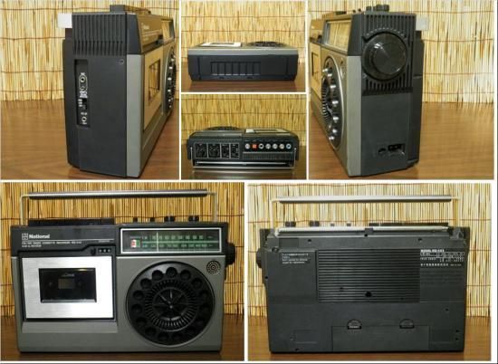 ナショナル ラジカセ RQ－542 - 「宝の森」昭和レトロ雑貨