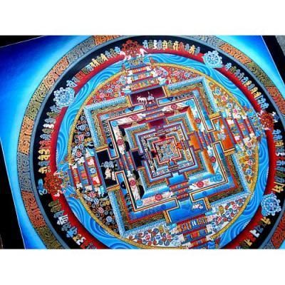カーラチャクラ・マンダラ1753 - ネパール、アジア、世界不思議