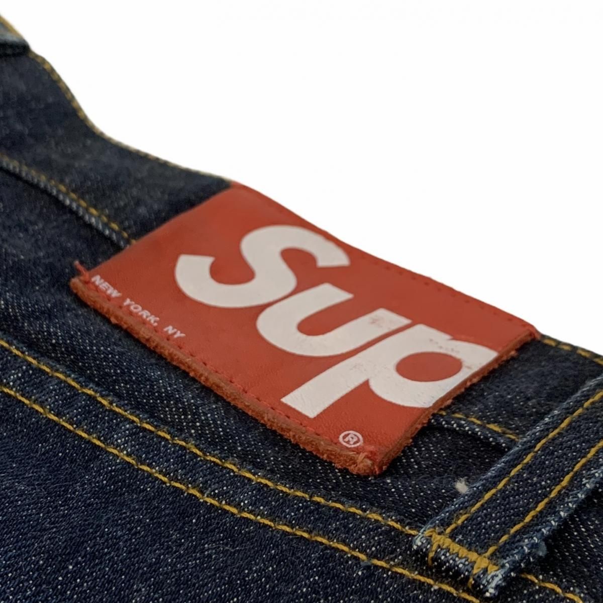 USA製 SUPREME Rigid Slim Jean 濃紺 30 シュプリーム リジッドスリム