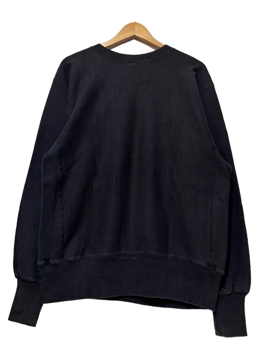 90s Champion Reverse Weave Sweatshirt 黒 L チャンピオン リバース