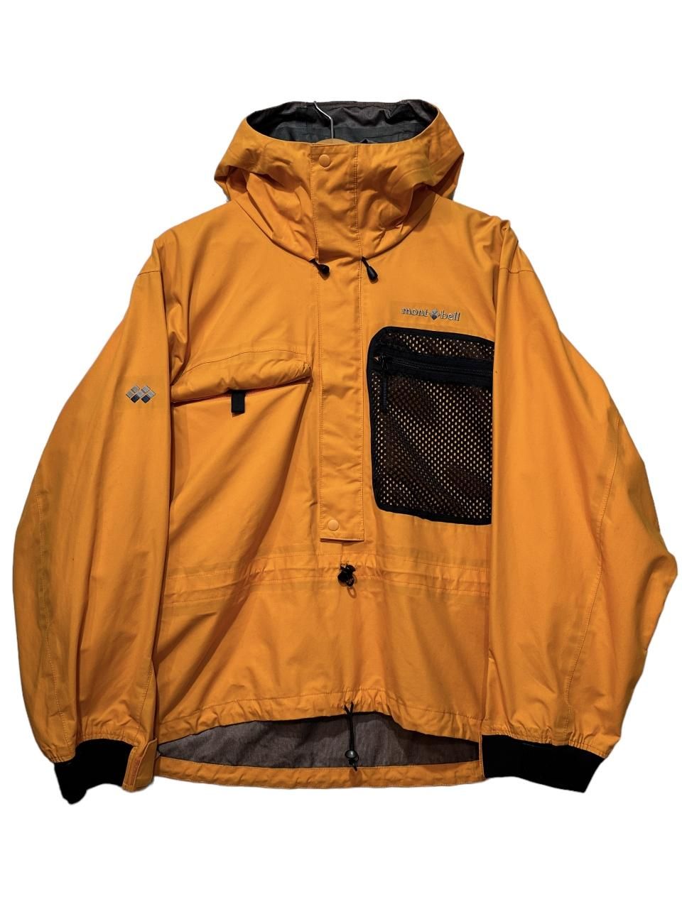 90s~00s mont-bell Kayak Pullover Jacket 黄 S モンベル カヤック