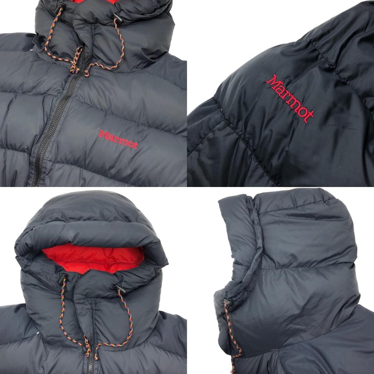 90s Marmot Parbat Down Parka 黒 M マーモット パルバット ダウン