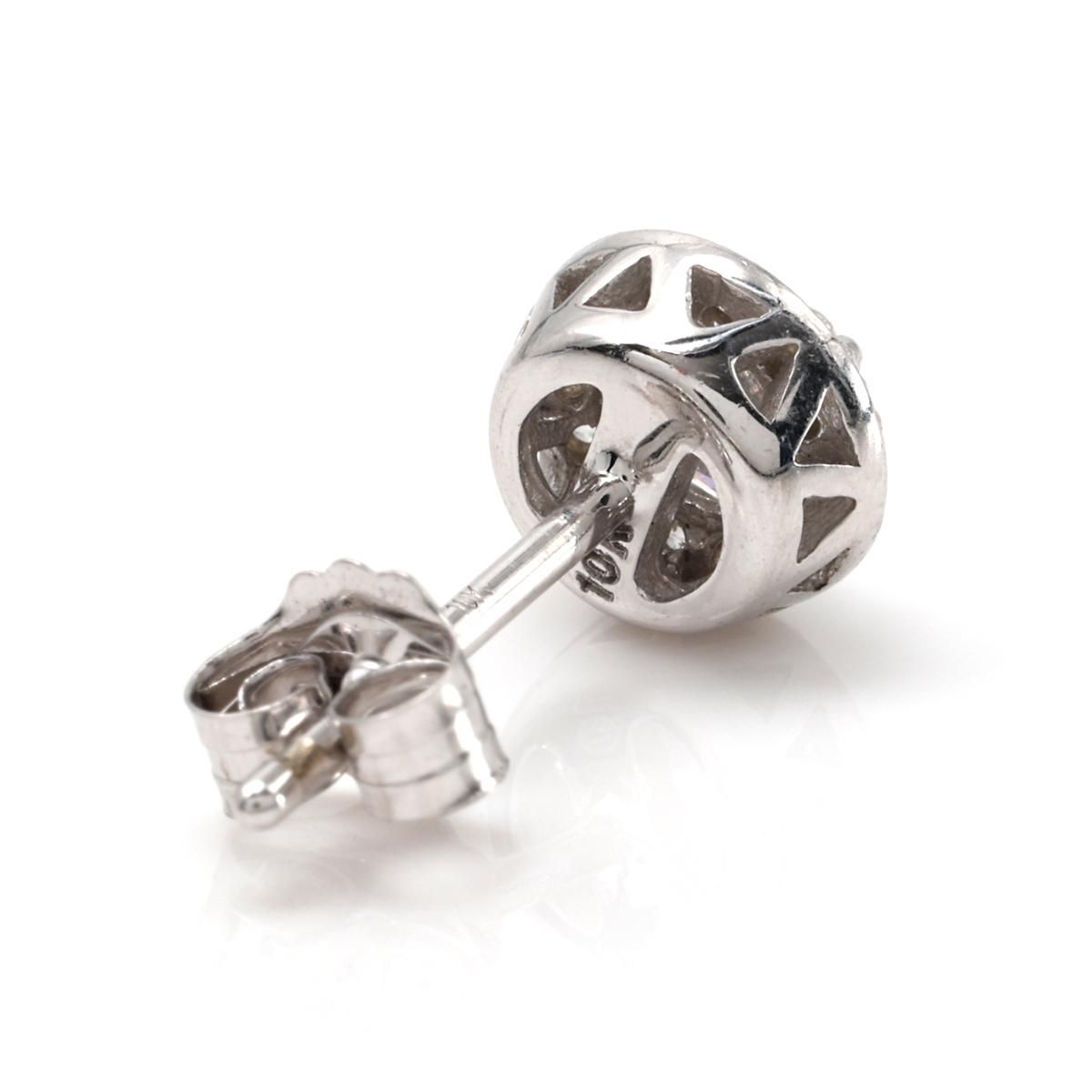 10K ホワイトゴールド ピアス 7mm - AVALANCHE OFFICIAL STORE