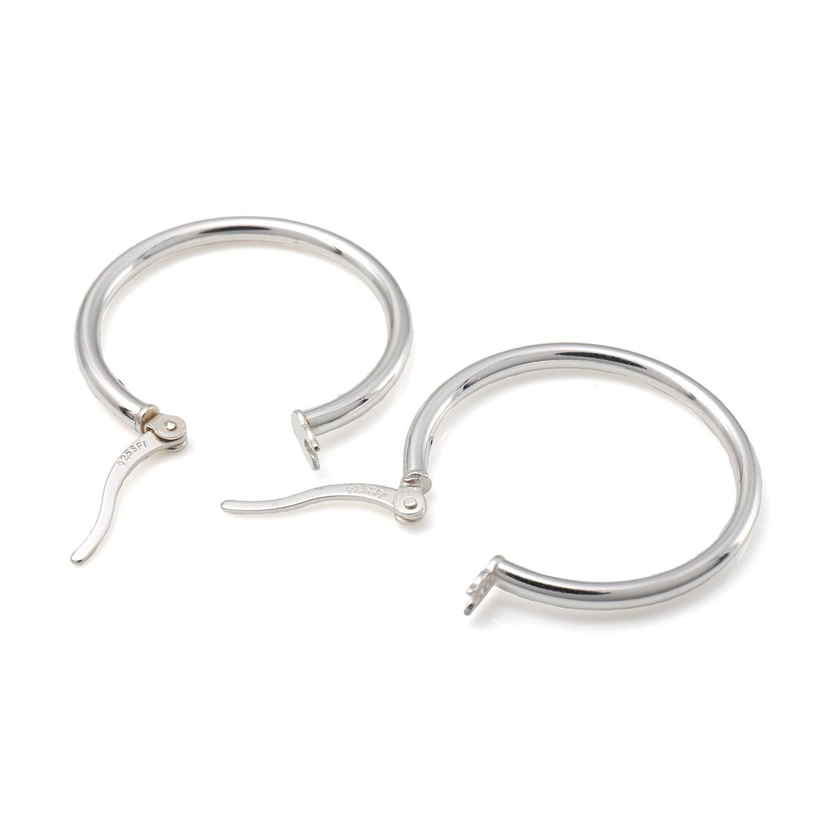 シルバー ピアス 25mm AHRE-2-25MM - AVALANCHE OFFICIAL STORE