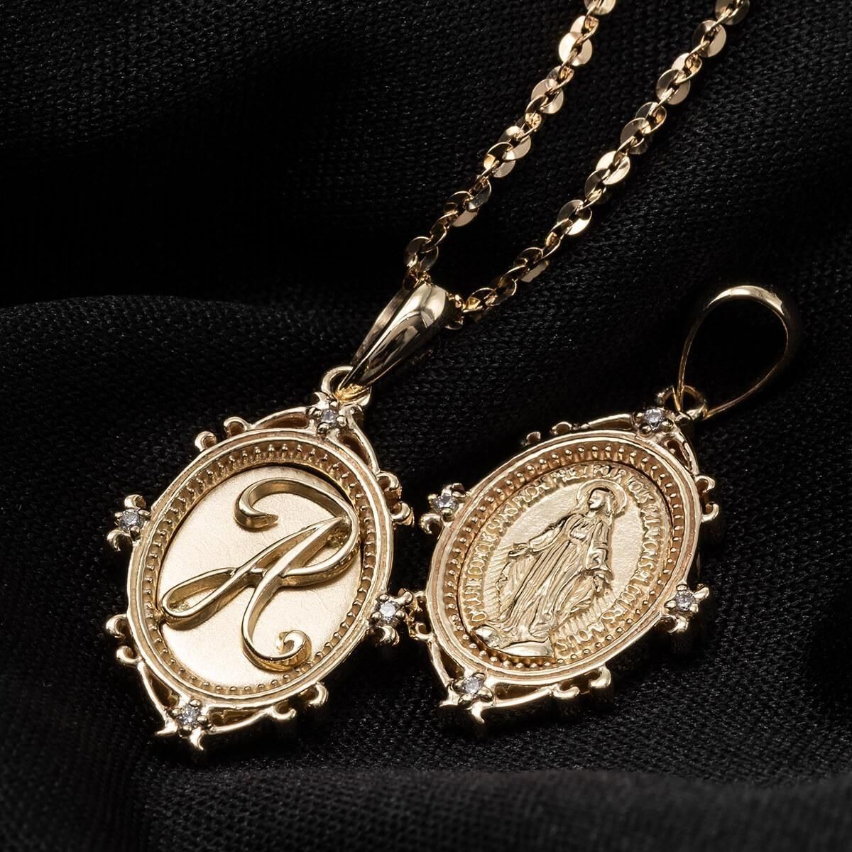 10K イエローゴールド ペンダント Mサイズ 3-9159-02 - AVALANCHE