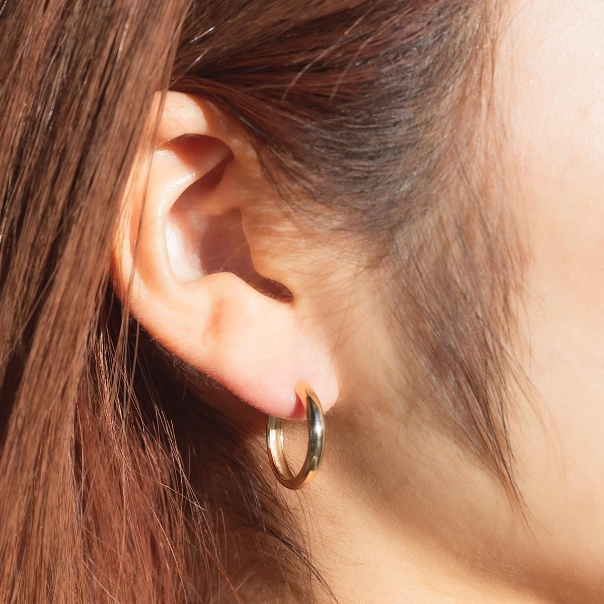 10K イエローゴールド ピアス 15mm - AVALANCHE OFFICIAL STORE