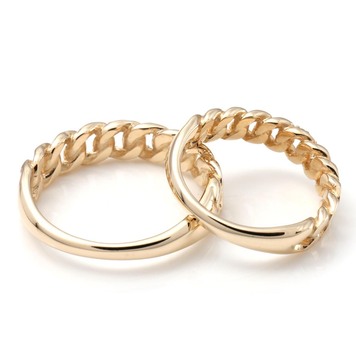 ダイヤモンド 10K イエローゴールド リング 1-9778-01/1-9779-01