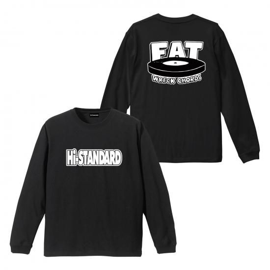 FAT L/S T-shirt（BLACK） - Hi-STANDARD OFFICIAL WEB STORE