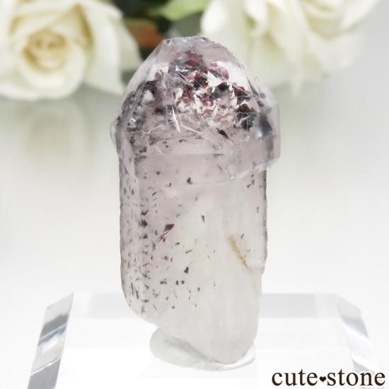 ナミビア産 レピドクロサイトインクォーツ（ファイアークォーツ）の