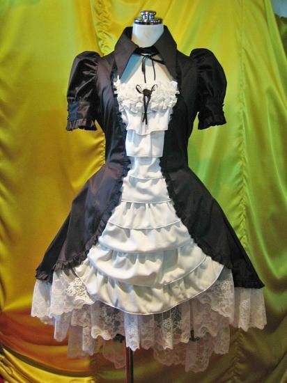 フリル付きミニワンピース 黒・白・金 MA＊RS お好きな2点で割引