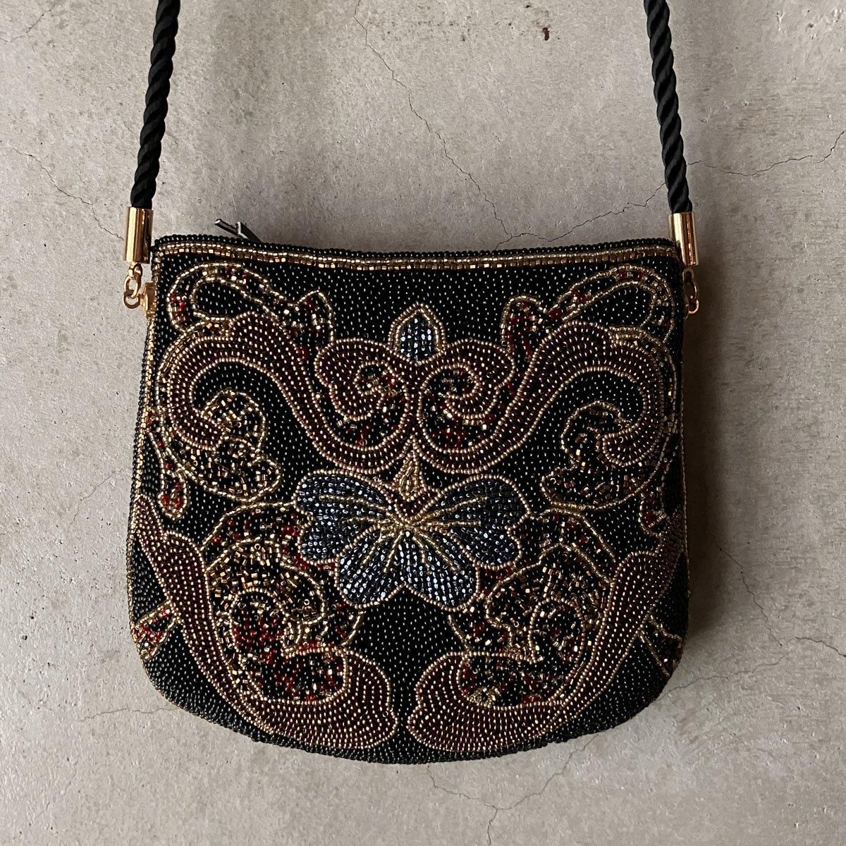 ヴィンテージ ビーズ ショルダーバッグ Dead Stock（Vintage Beads