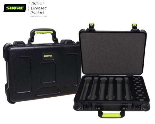 SHURE BY GATOR SH-MICCASEW06 ハンドワイヤレスマイク6本収納ケース