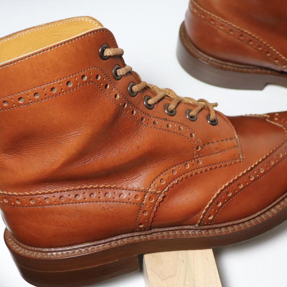 美品” Tricker's（トリッカーズ）カントリーブーツ UK7.5 MALTON