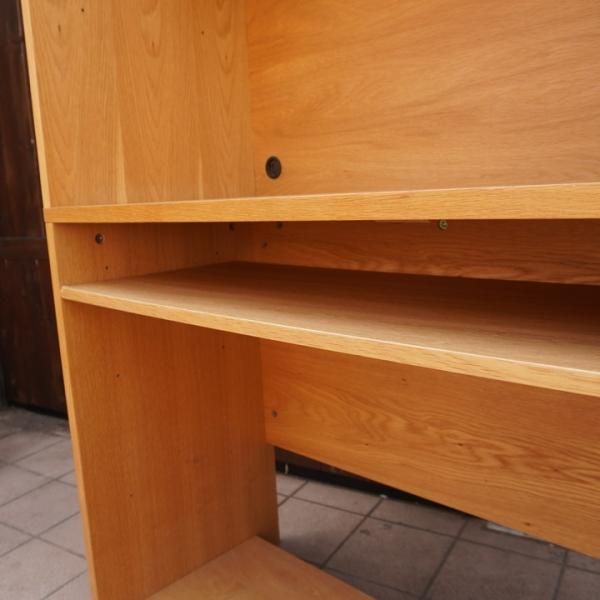 無印良品(MUJI)の人気のオーク材 スタッキングキャビネット・デスク