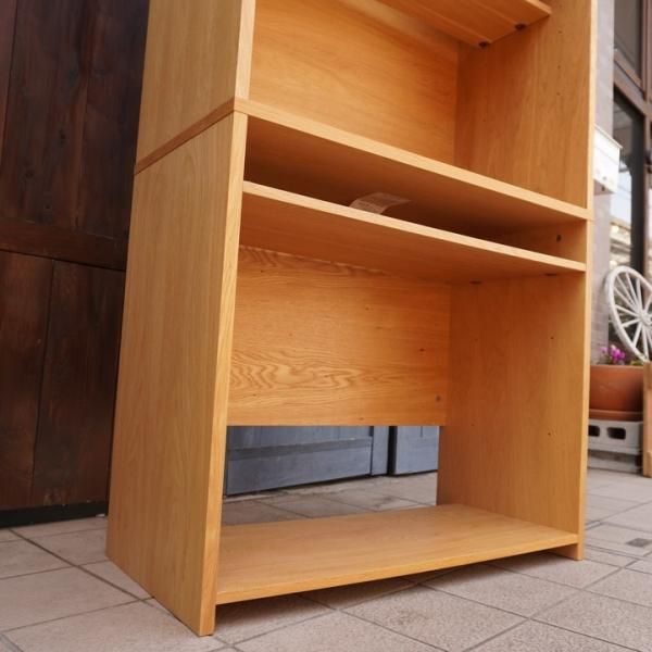 無印良品(MUJI)の人気のオーク材 スタッキングキャビネット・デスク