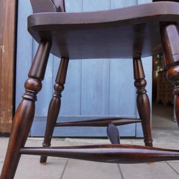 松本民芸家具のクラシックなダイニングチェアー【＃49A型 ワイコム