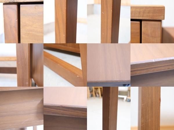 ACTUS(アクタス)で取り扱われていたウォールナット材のデスクセット