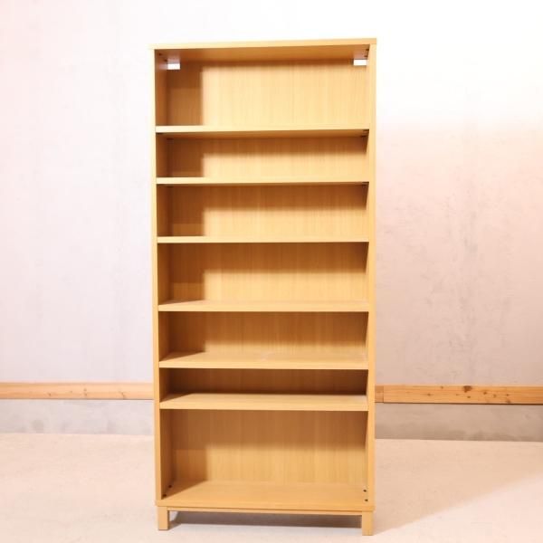 人気の無印良品のオーク材 ミドルタイプ木製収納です！！シンプルな