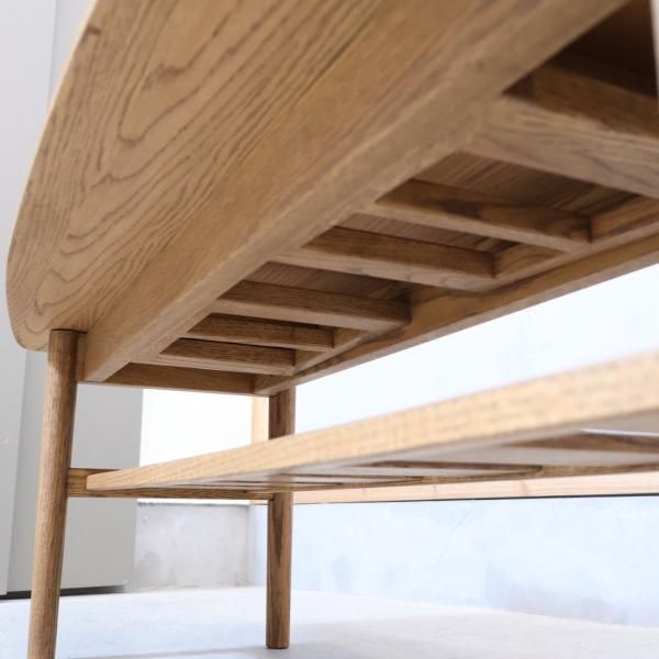 MOMO natural(モモナチュラル)のFD ローテーブルです。オーク材の