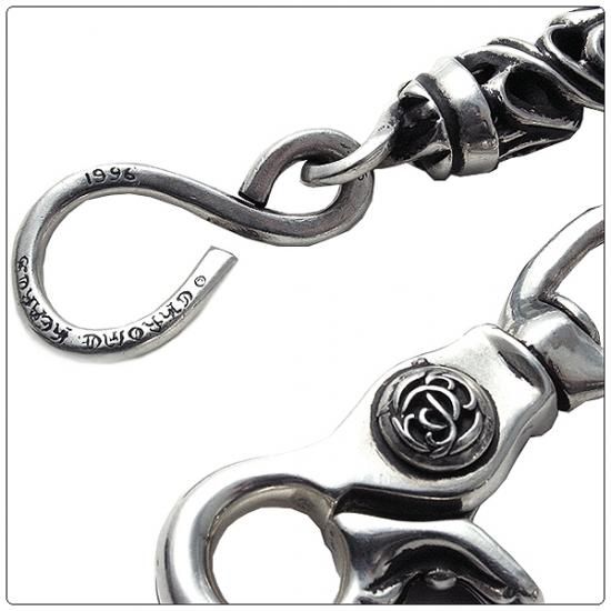 クロムハーツ（Chrome Hearts）ウォレットチェーン ローラー 9リンクス
