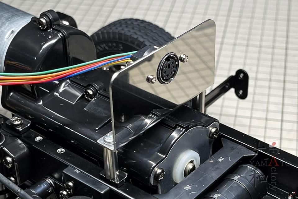 タミヤ1/14 汎用ステンレス製トレーラーライトケーブルステー