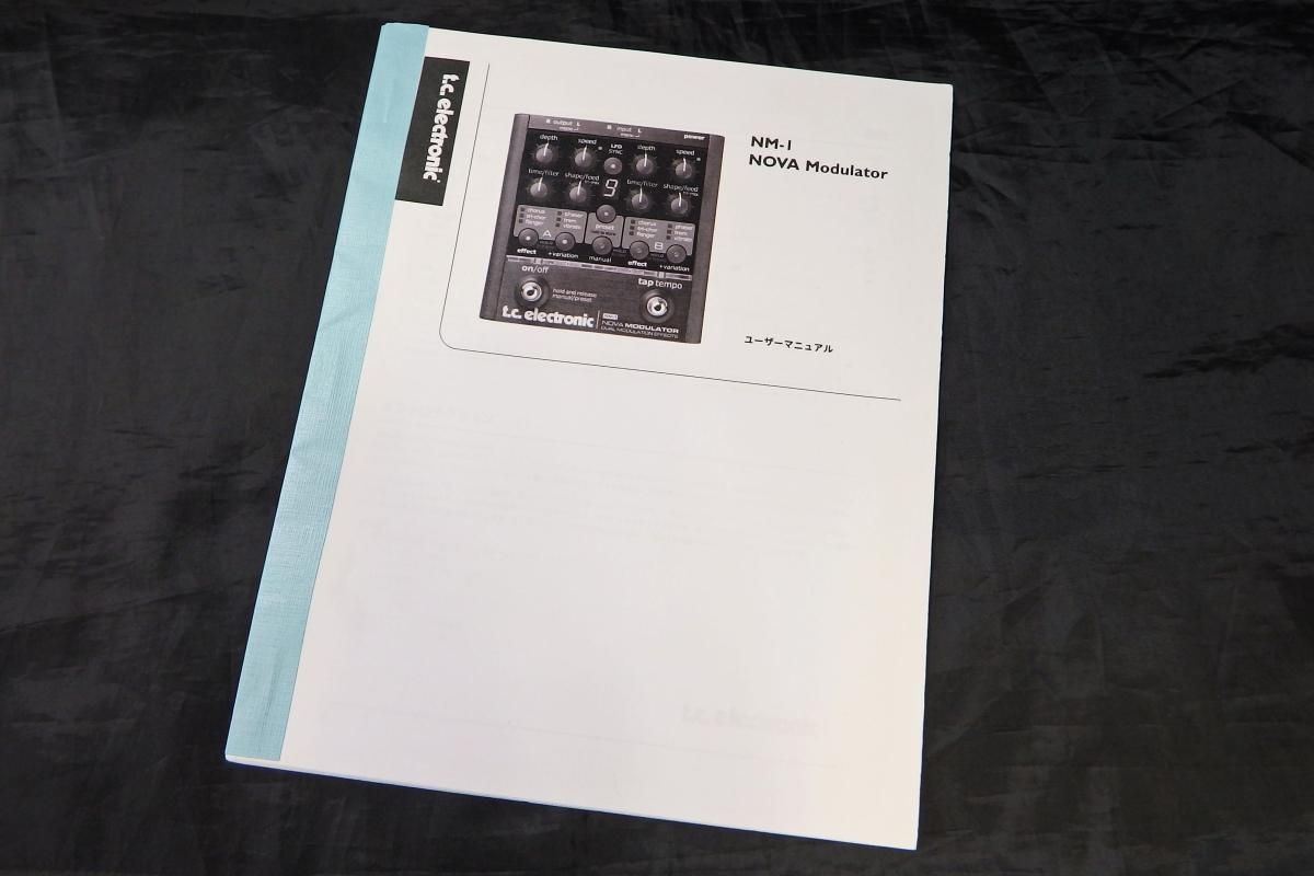 t.c.electronic モジュレーションエフェクター NOVA MODULATOR NM-1