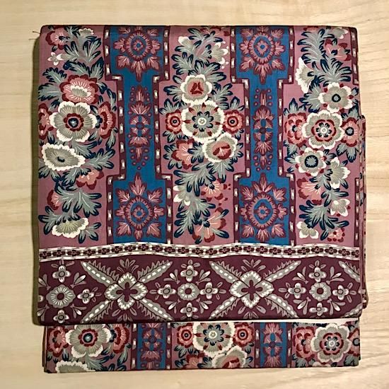 アンティーク井和井】昼夜帯 更紗[アンティーク］