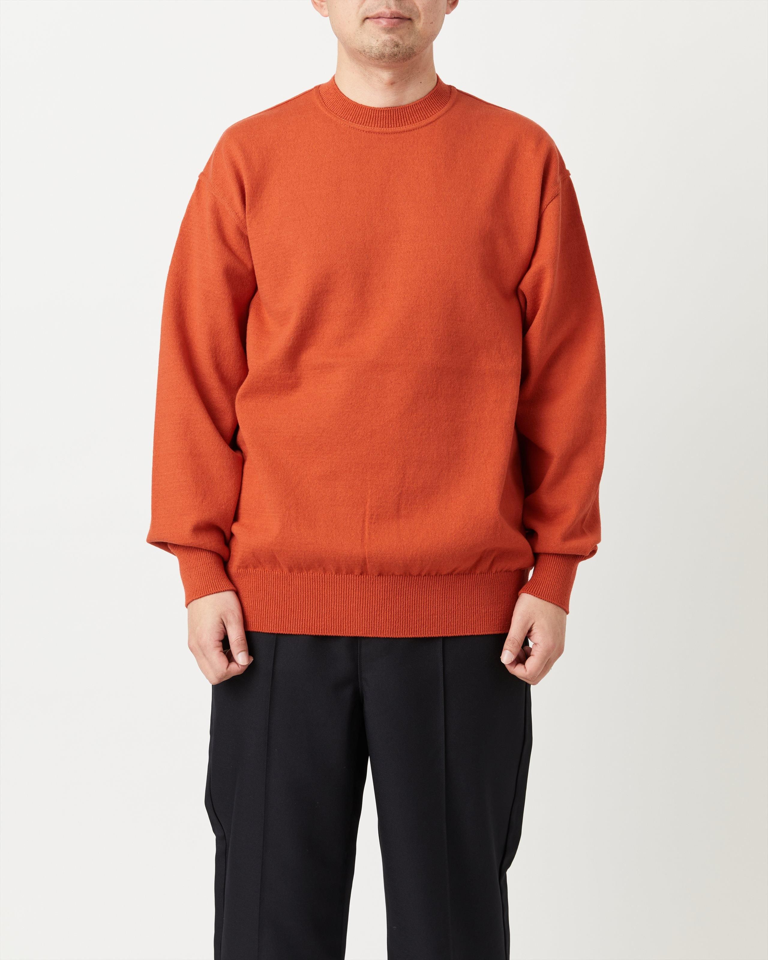 WAVE COTTON KNIT PULLOVER〈SOLID〉 - Yonetomi STORE ONLINE｜ヨネ