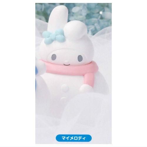 サンリオキャラクターズ まるまるゆきだるま [5.マイメロディ
