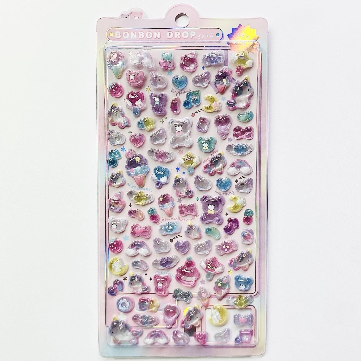 Q-lia(クーリア) BONBON DROP SEAL mini(ボンボンドロップシールミニ