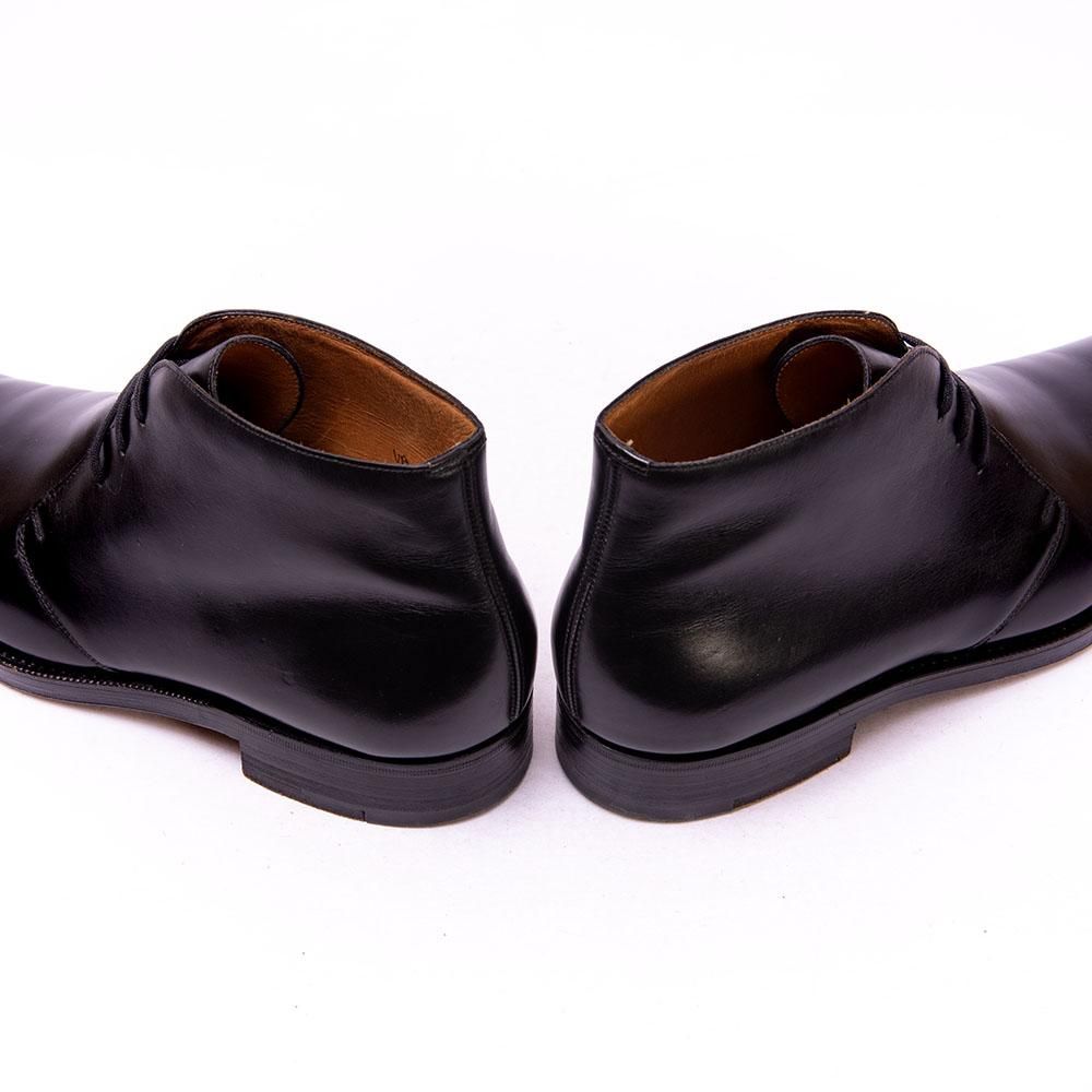 エドワードグリーン チャッカブーツ ブラック 88ラスト 旧工場