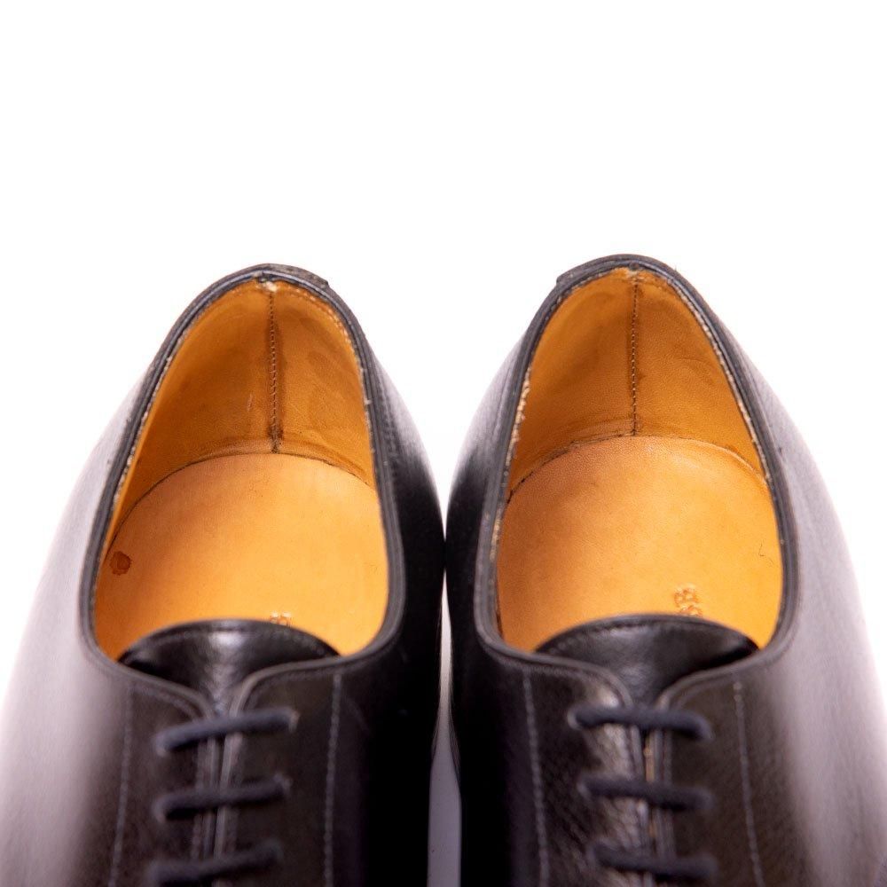 ジョンロブ RUSSEL(ラッセル)パンチドキャップ ブラック バッファロー