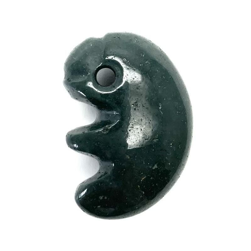 出雲石/碧玉 勾玉(中) AA 獣型 】 | めのうの店川島【公式通販】創業