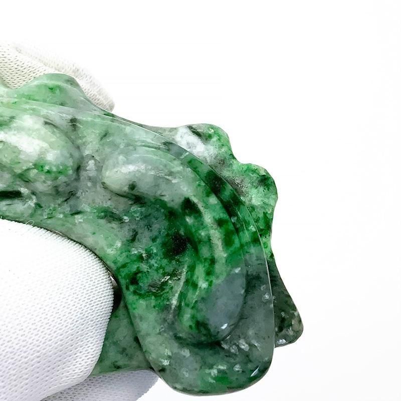 糸魚川翡翠 出雲國金崎一号墳 レプリカ 勾玉 】 | めのうの店川島