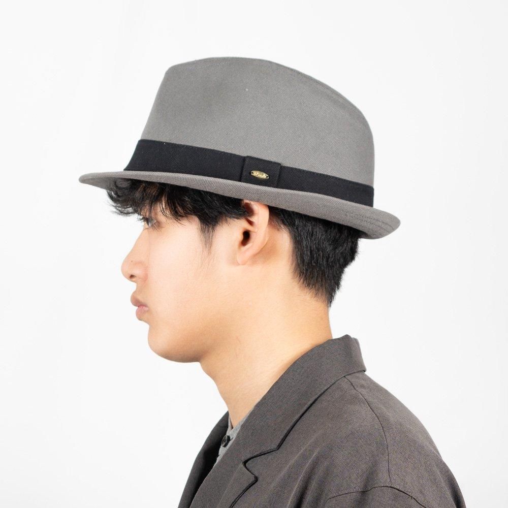 大きいサイズの帽子】キャンバスフェドラハット XLサイズ｜京都発の