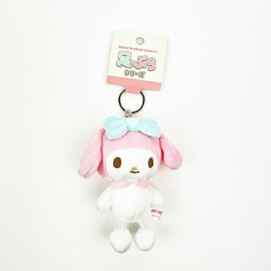 サンリオ マイメロディ 足ぶら キーチェーンマスコット ぬいぐるみ