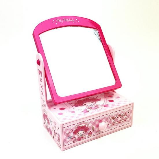 サンリオ マイメロディ ミニドレッサー メイク入れ 収納 小物入れ