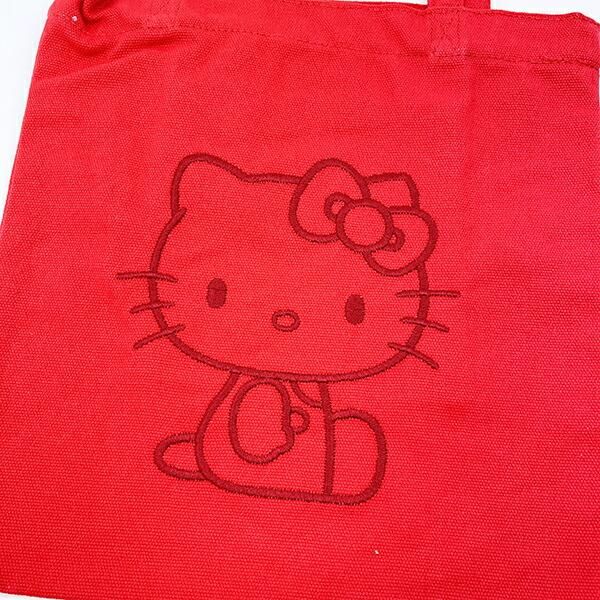 サンリオ ハローキティ 刺繍ミニトートバッグ Sanrio
