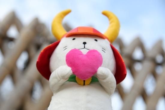 ひこにゃんぬいぐるみ 【ハート】