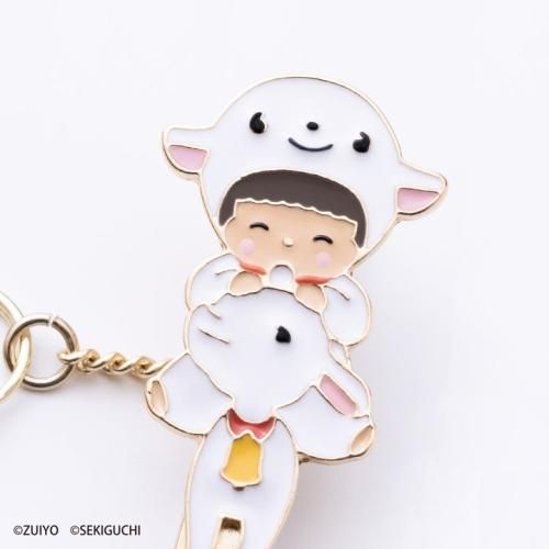 ハイジ × モンチッチ］バッグキークリップ mini ユキちゃんベビチッチ