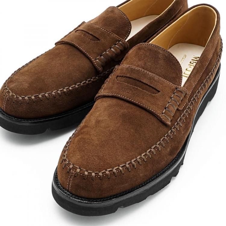 マルボー Marbot 25aw サイドスティッチングローファー レザーシューズ