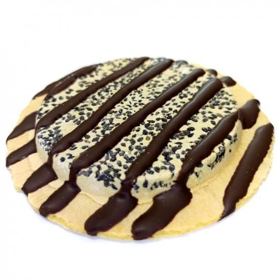 チョコせんべい ×10袋セット/チョコと煎餅が美味しい♪ 松山ハーブ農園