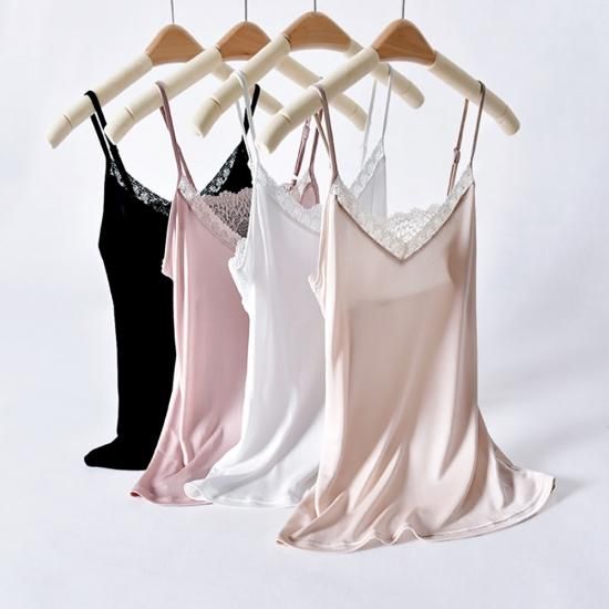 シルクレースキャミソール - シルク専門店SIL-VENDER