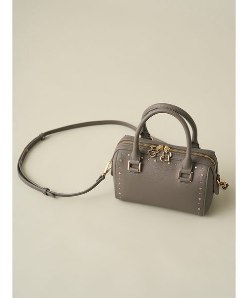 リュタン】ビジュースタッズボストンバッグ(506915895)｜阪急百貨店