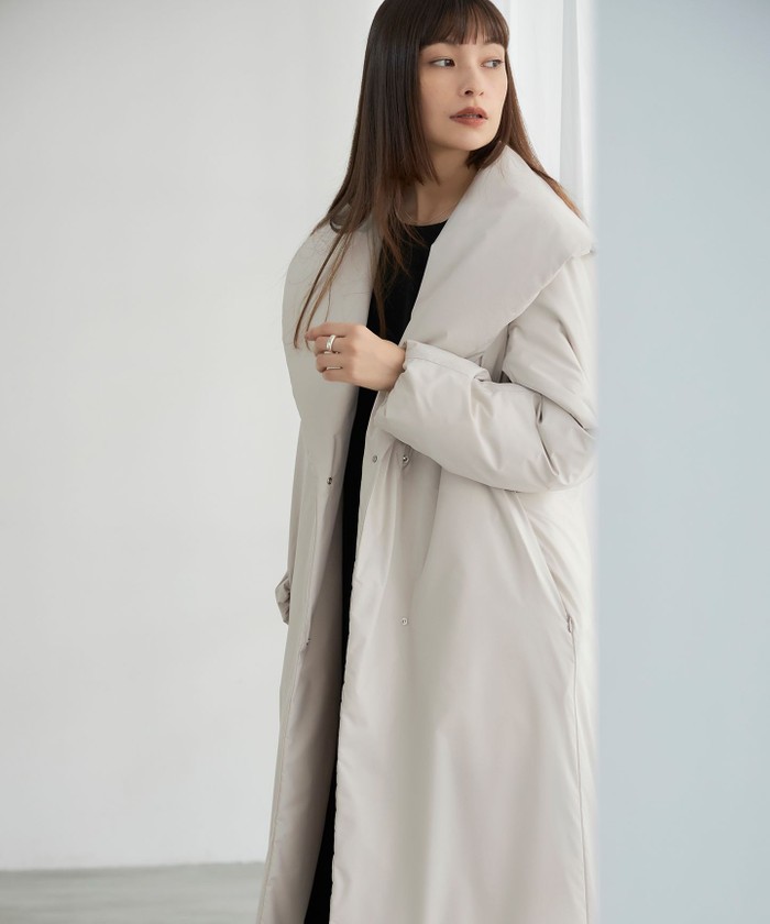 ADSダウン ショールカラーコート(505749224)｜阪急百貨店公式通販