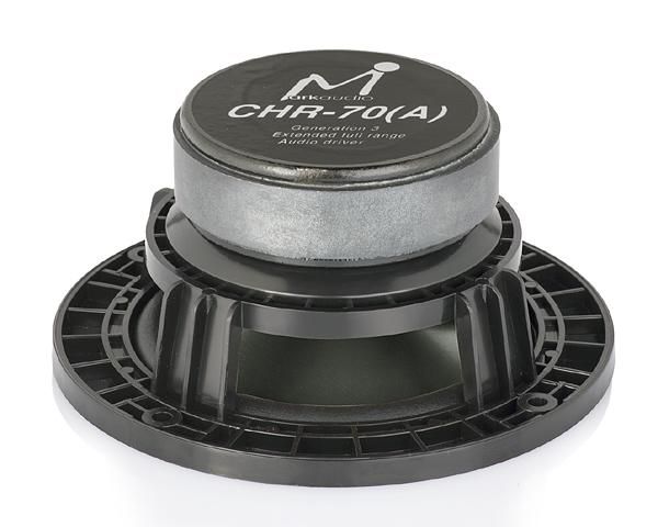MarkAudio CHR70v3 10cmフルレンジ・ブラックカラーコーン（ペア